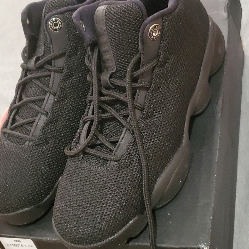 Jordan 5.5Y BG Horizon Black on black NIB